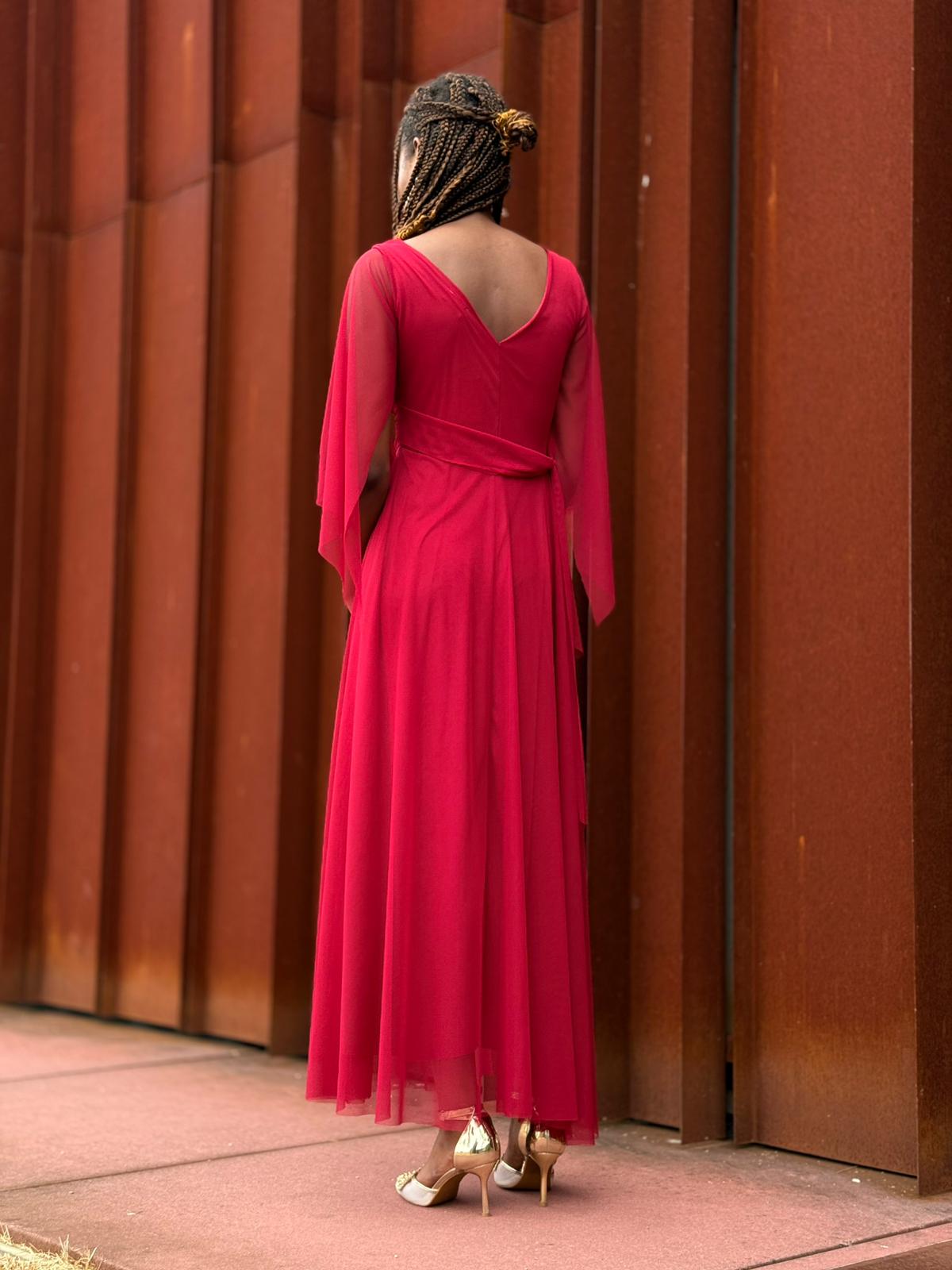 Vestido cereja