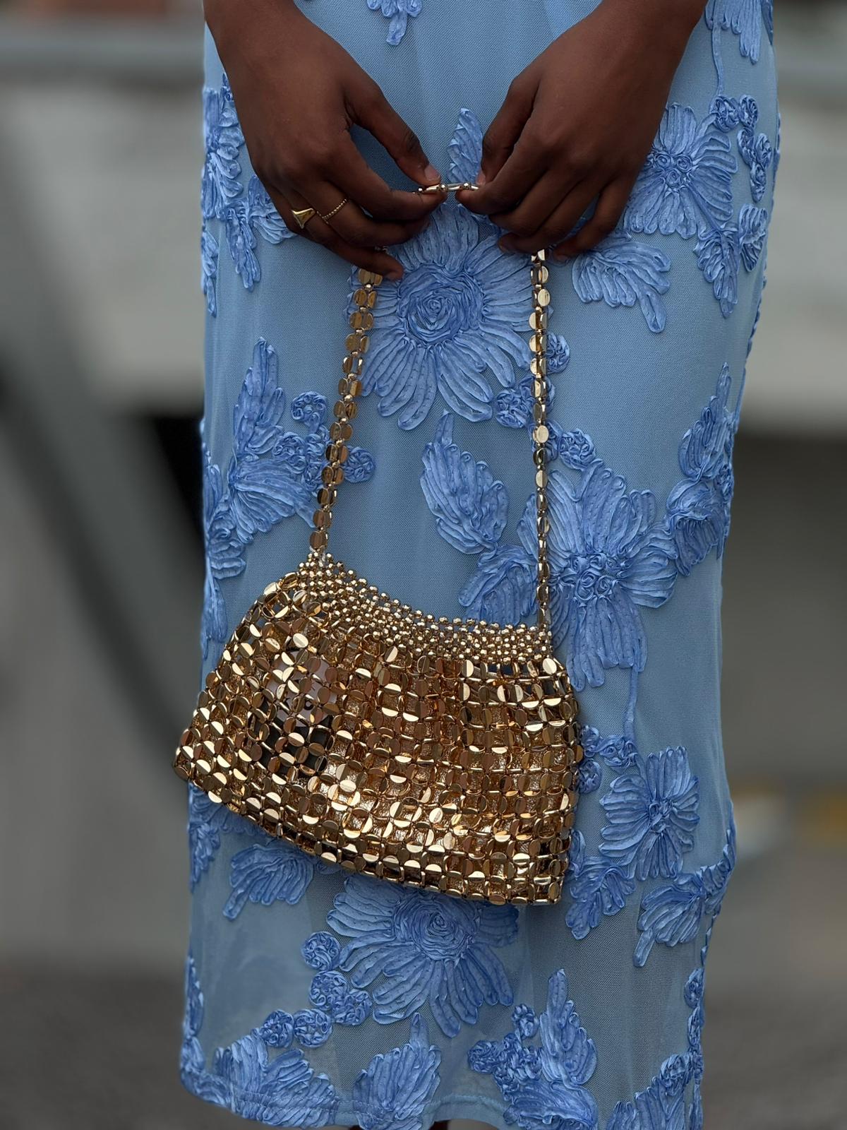 Vestido texturado