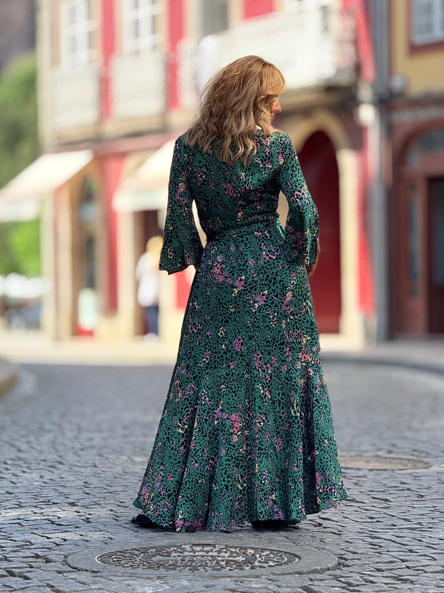 Vestido cruzado
