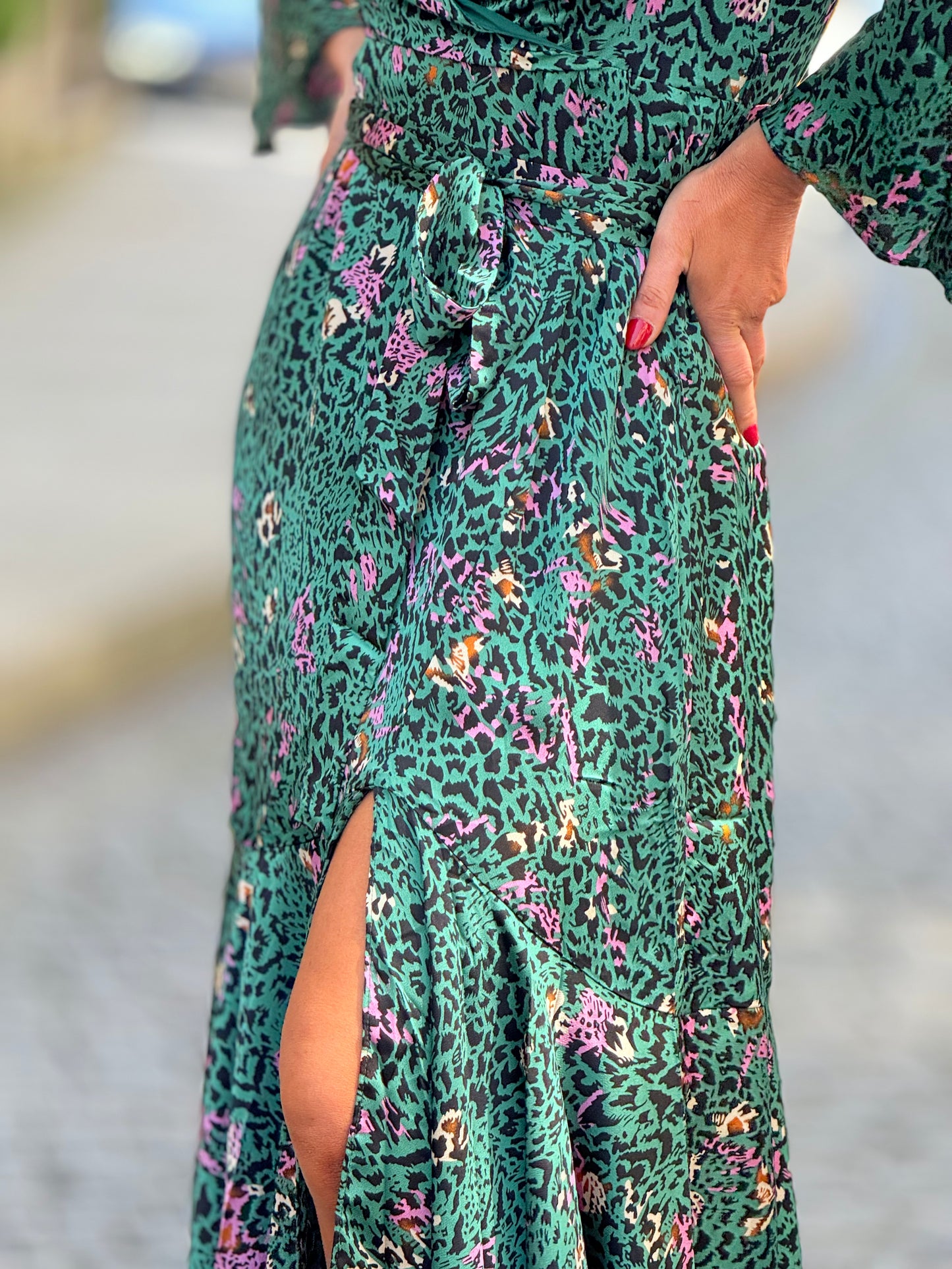 Vestido cruzado