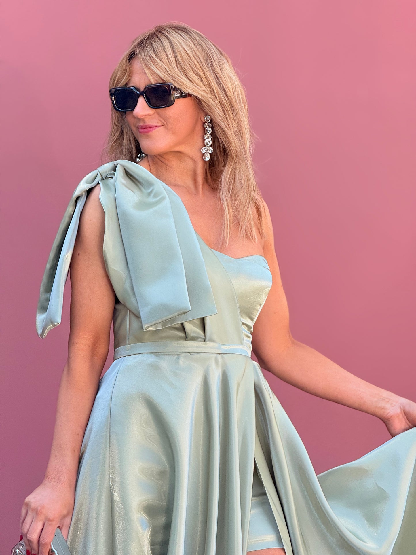 Vestido cetim