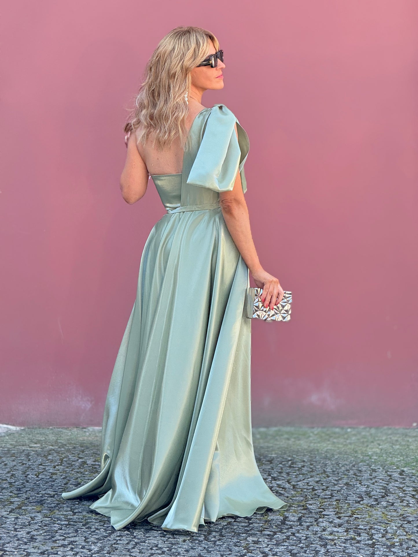 Vestido cetim