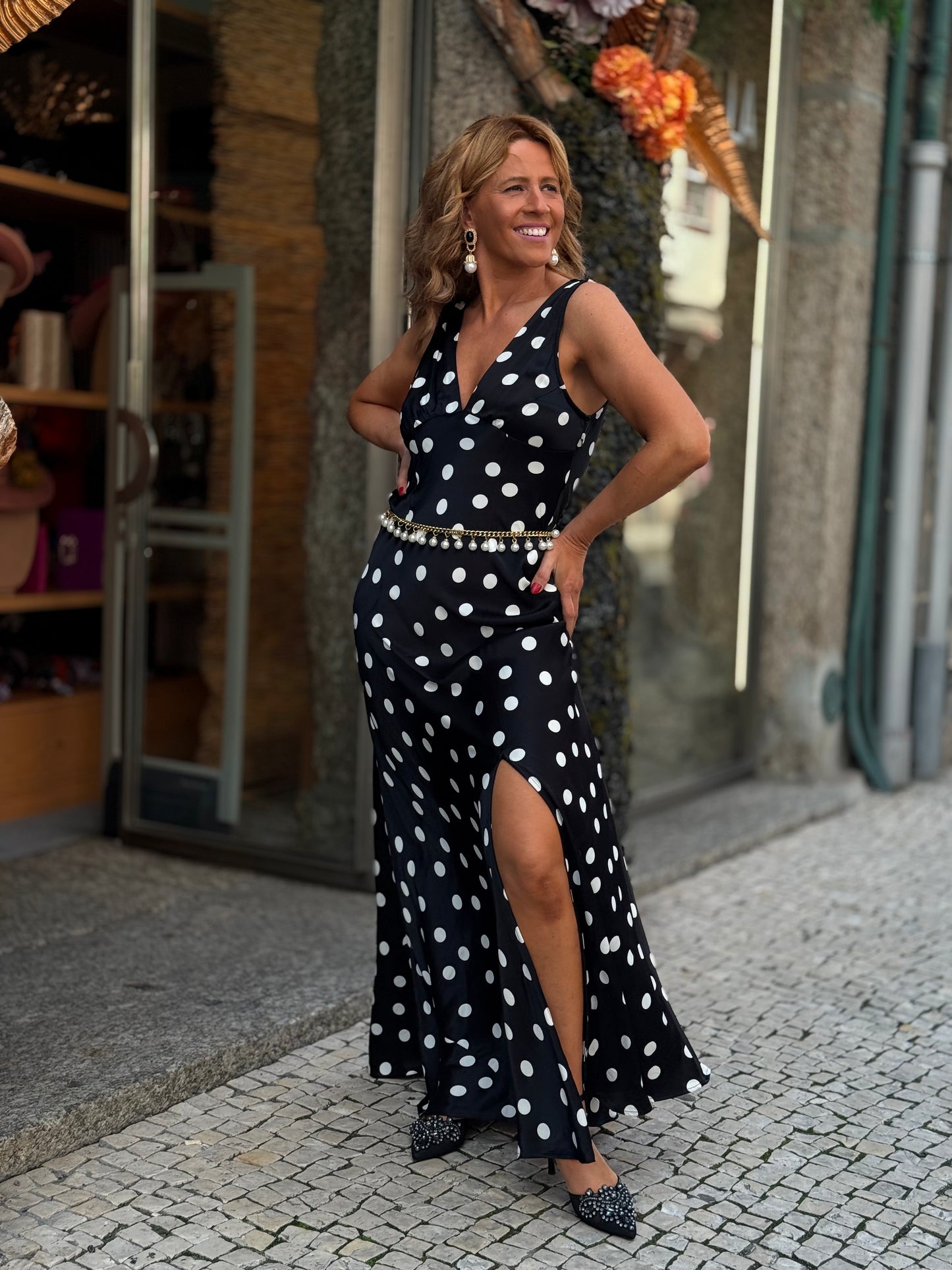 Vestido bolinhas
