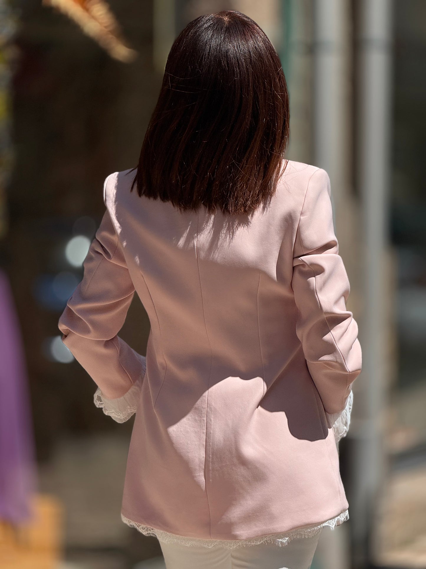 Blazer com renda