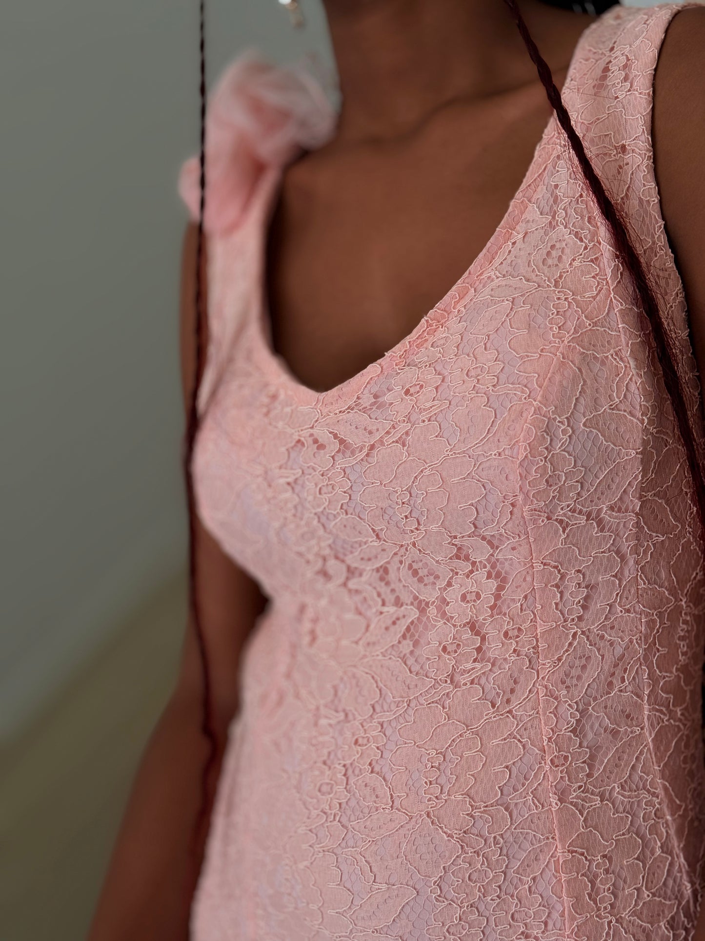 Vestido renda