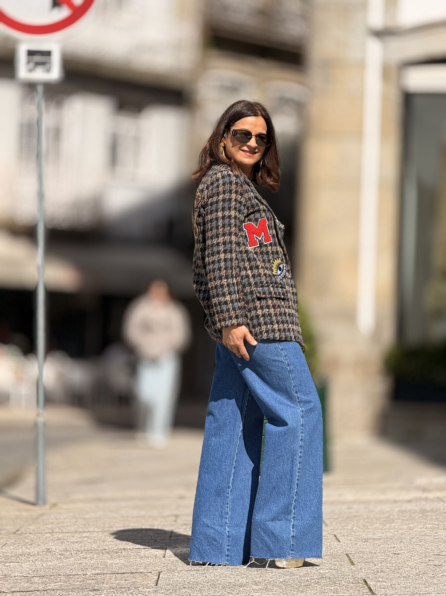 Blazer com bordados