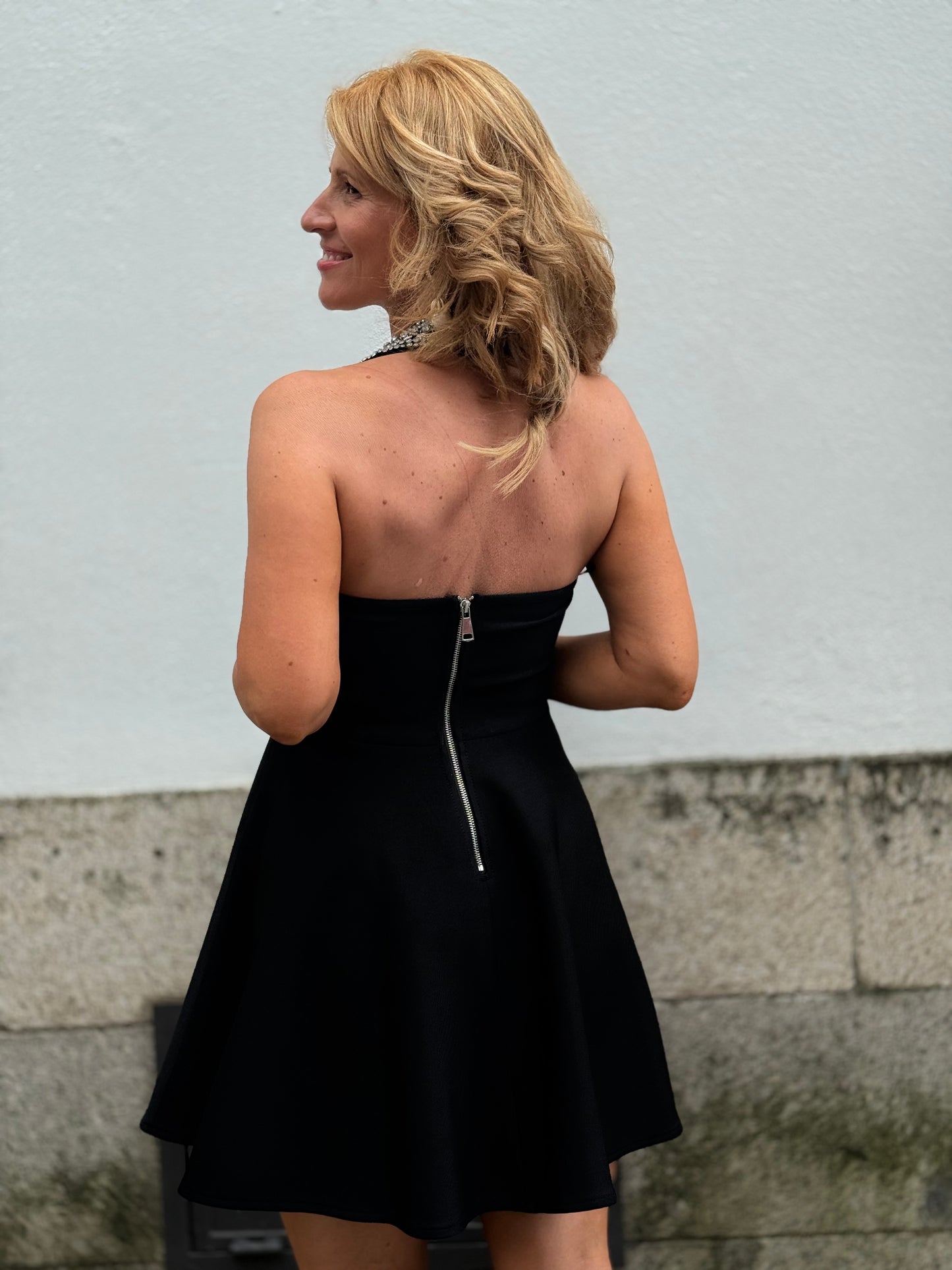 Vestido com brilho