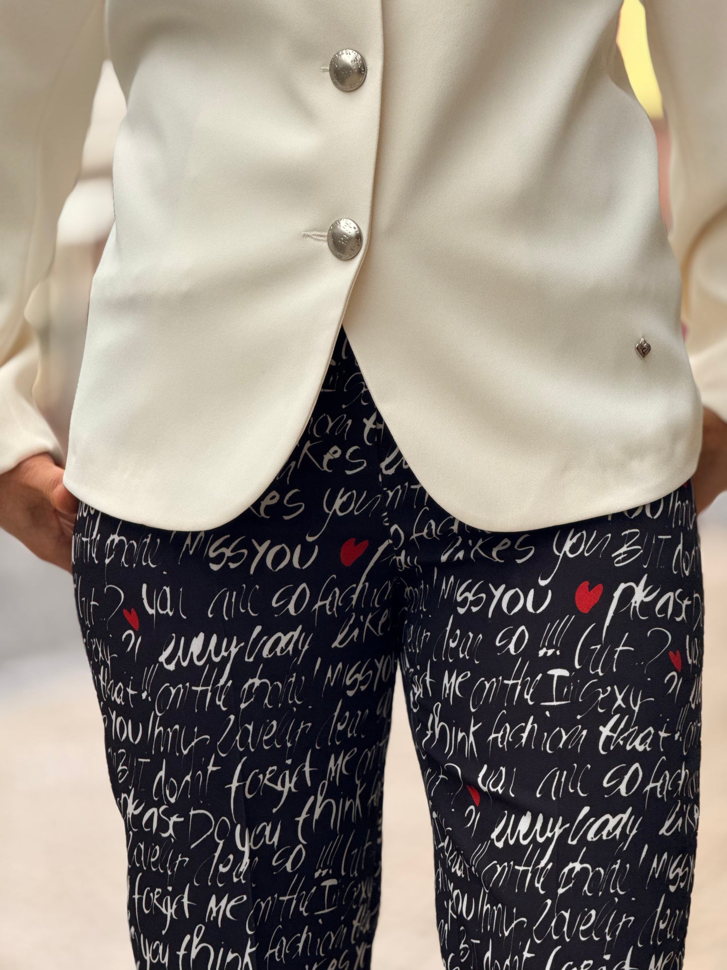 Calça letra SILVINA CAMPOS
