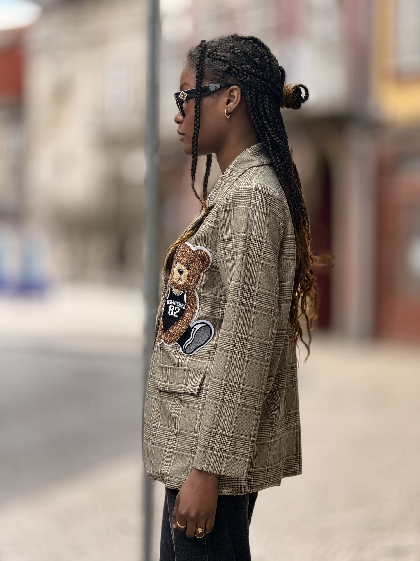 Blazer com bordados