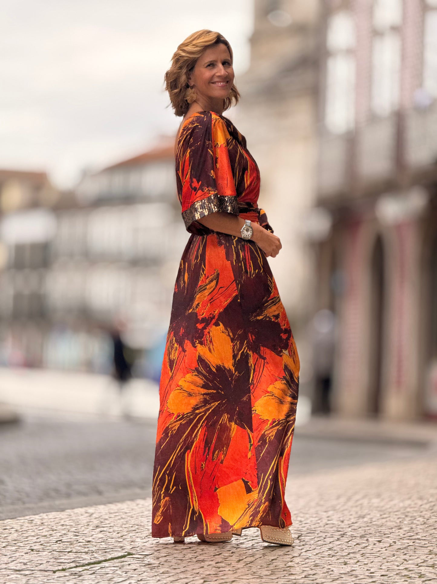 Vestido assimétrico