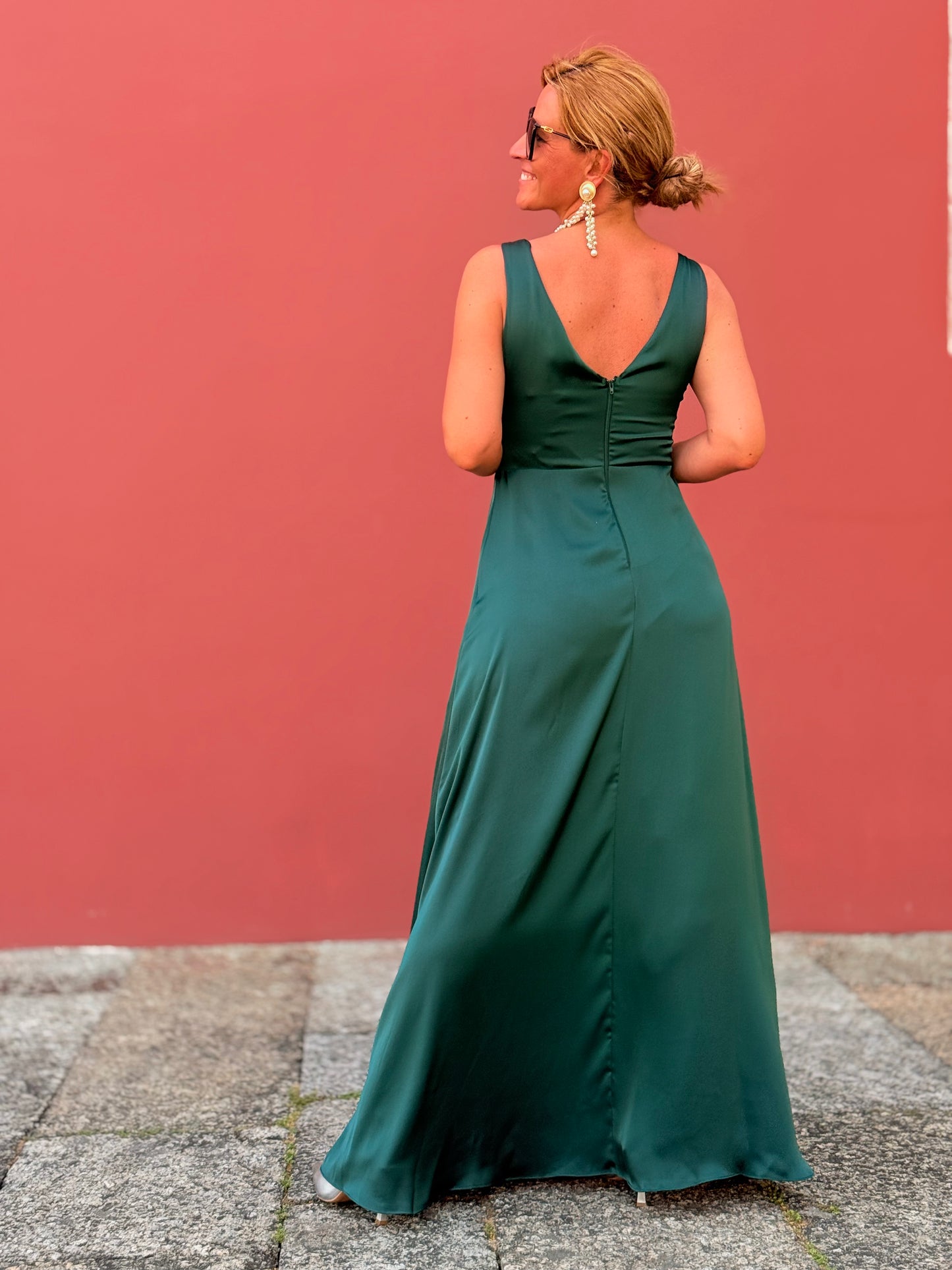 Vestido cetim
