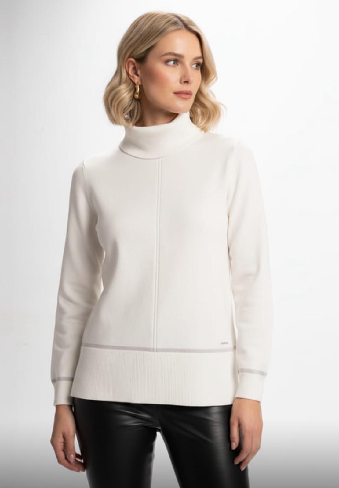 Camisola de malha Branca