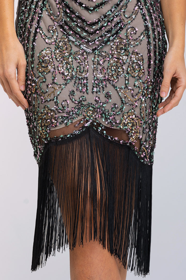 Vestido lantejoulas