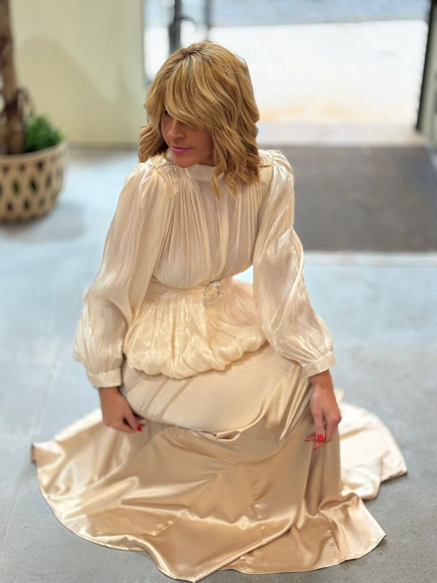 BLUSA PÉROLA / BEGE