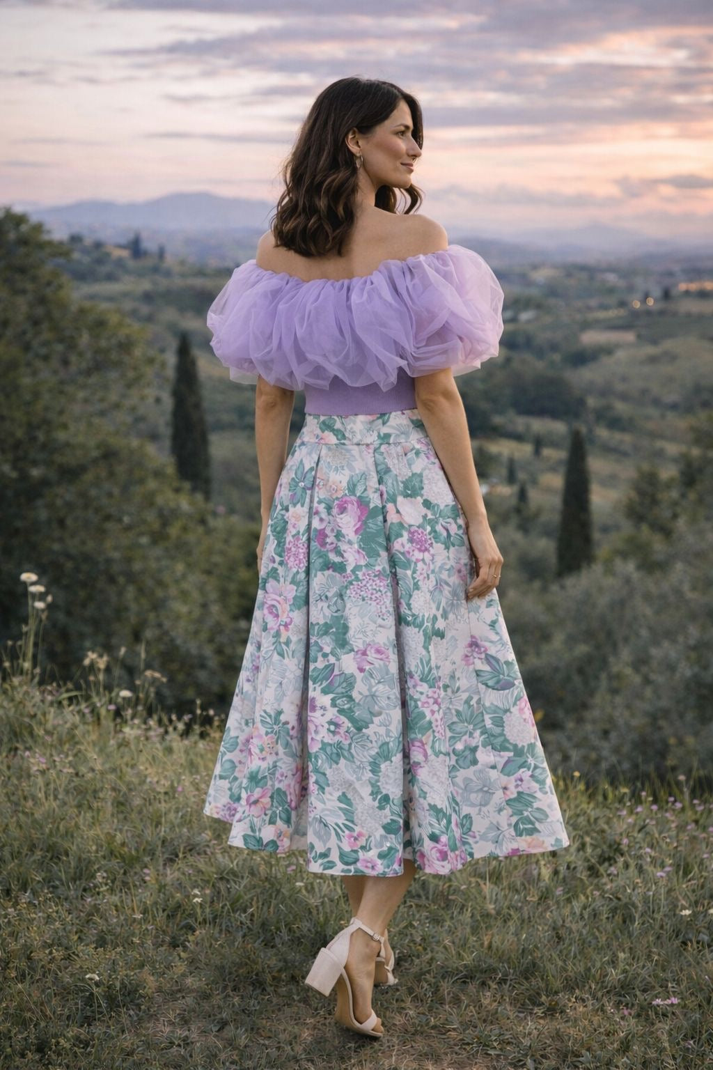 SAIA MIDI FLORES