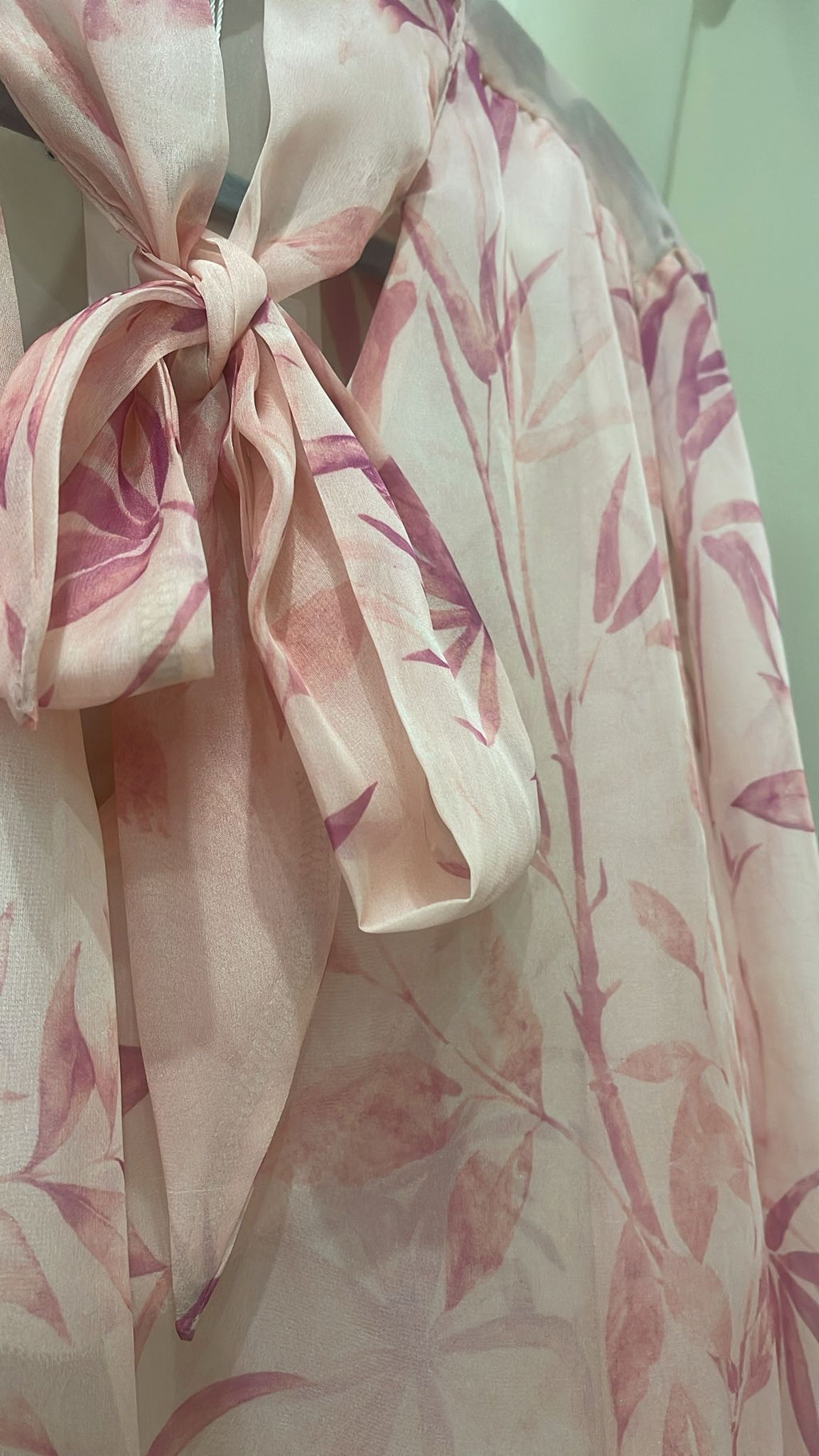 BLUSA ORGANZA FLORAL