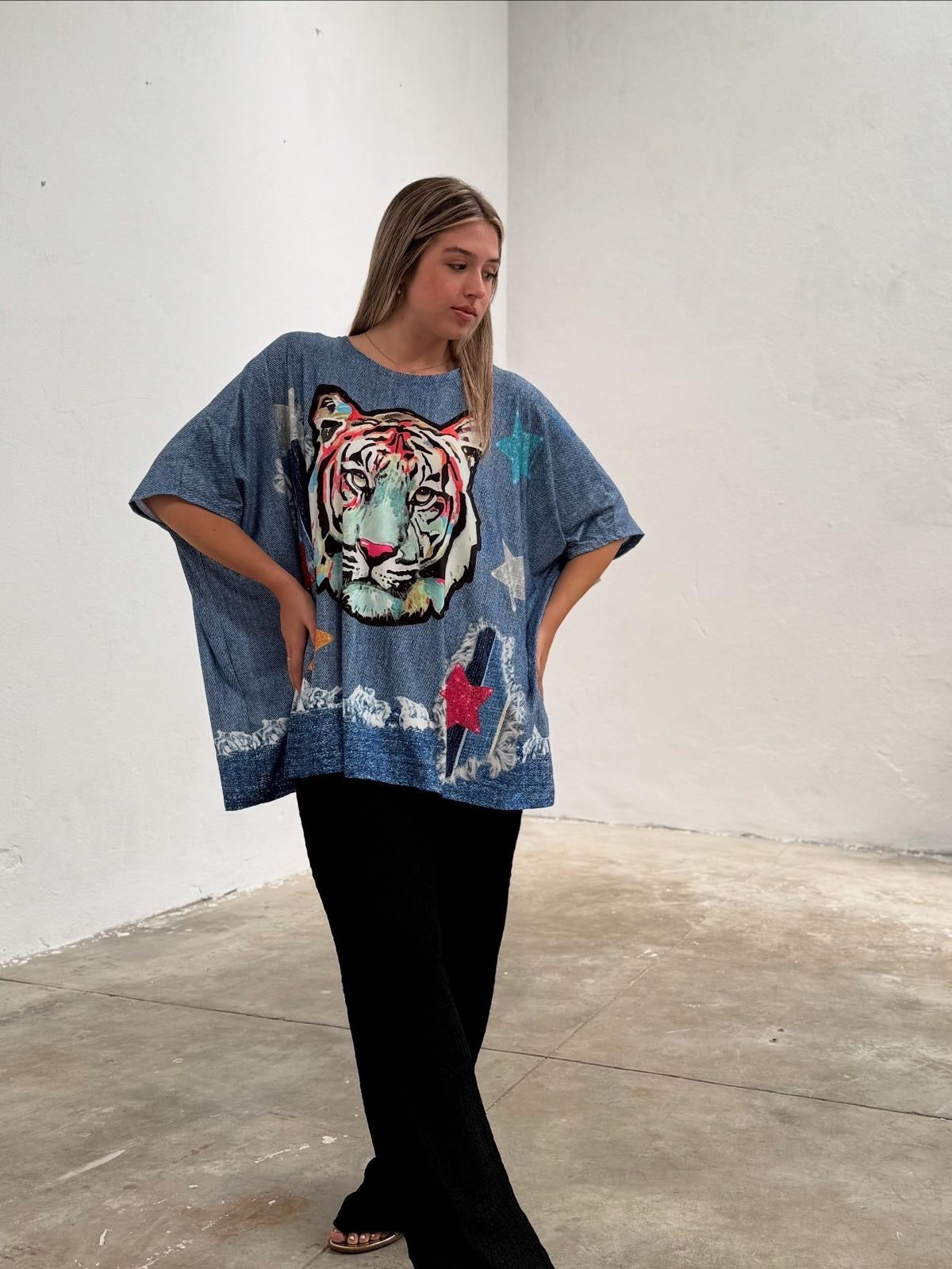 Camisola em malha fria