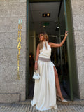 VESTIDO LONGO PÉROLA
