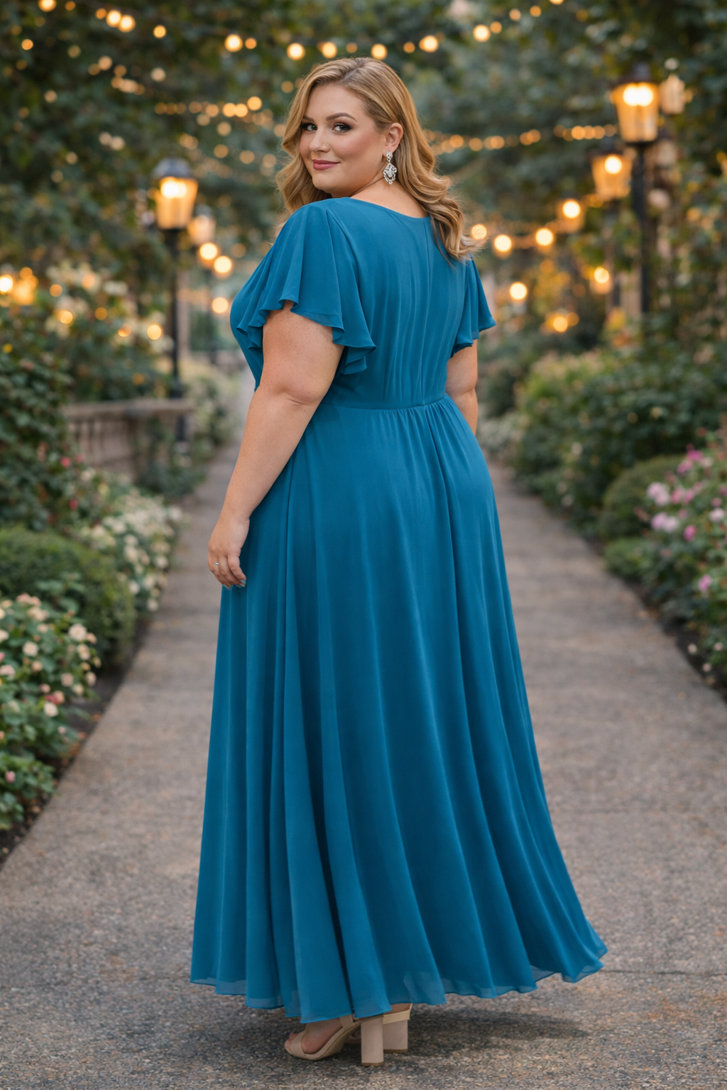 VESTIDO COM APLICAÇÃO