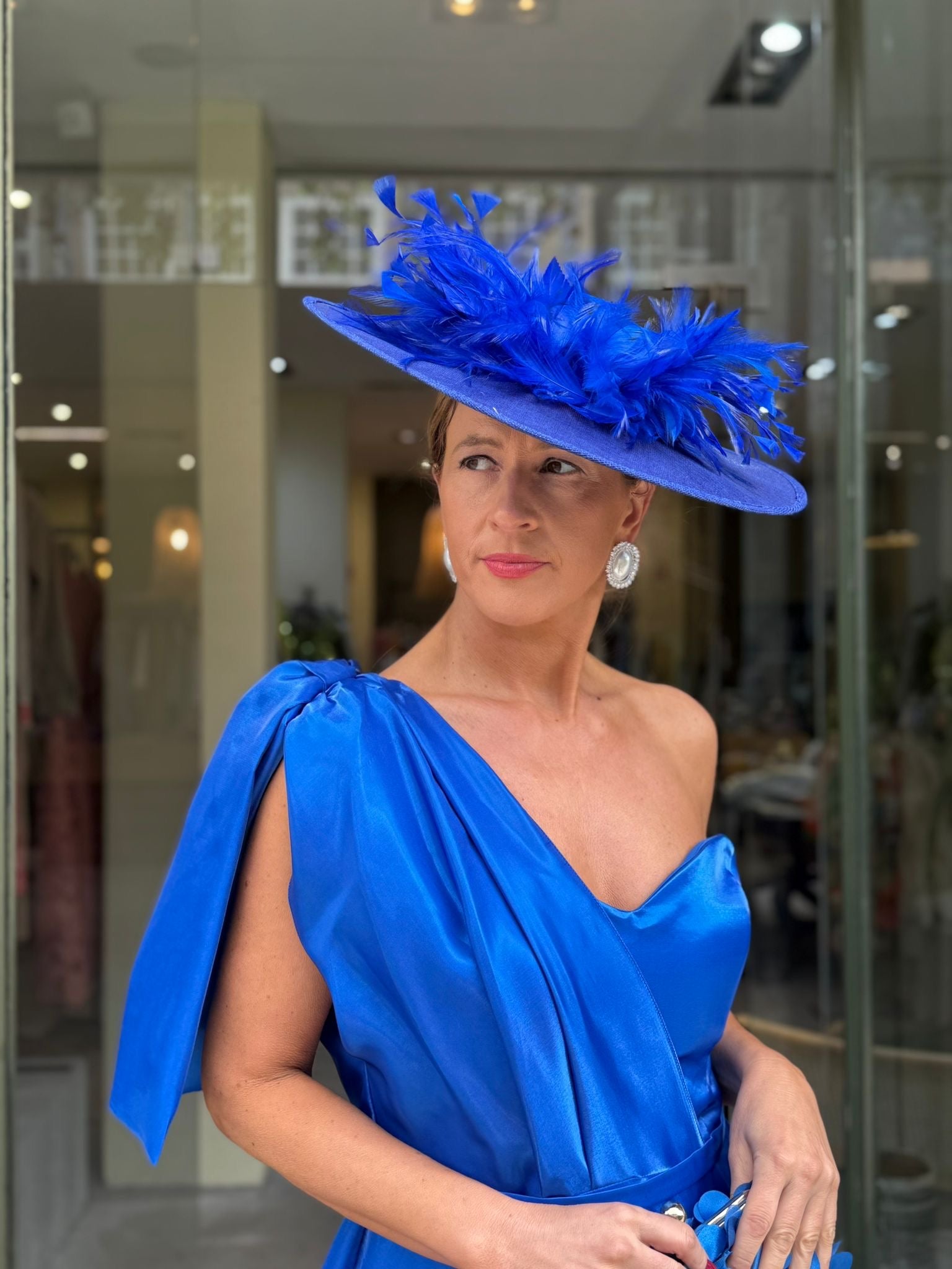 VESTIDO AZUL ELÉTRICO
