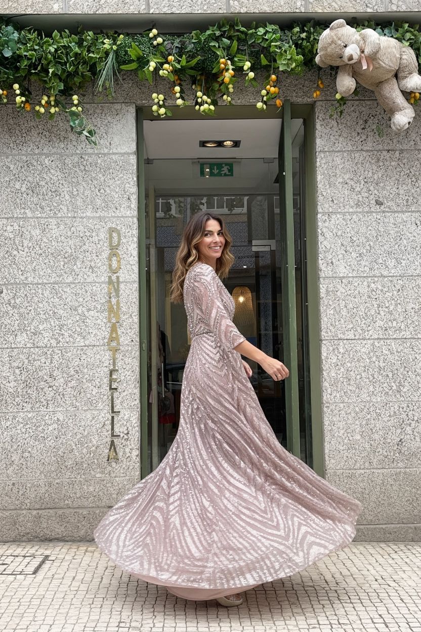 VESTIDO PRINCESA PEDRARIA