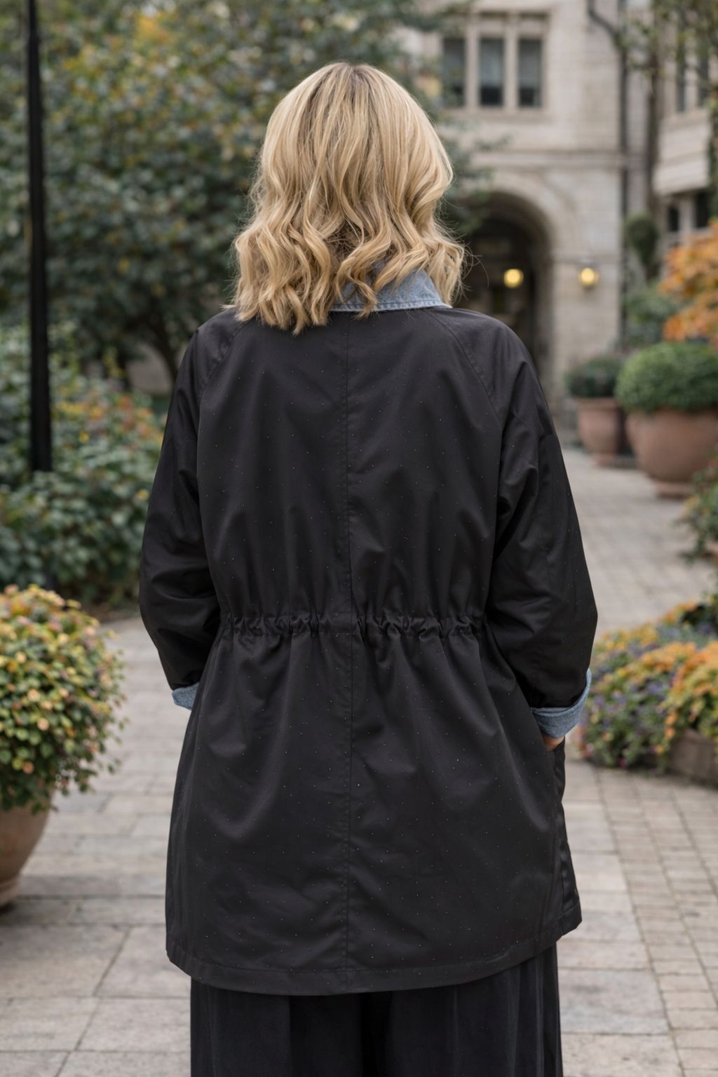PARKA CURTA OVERSIZE