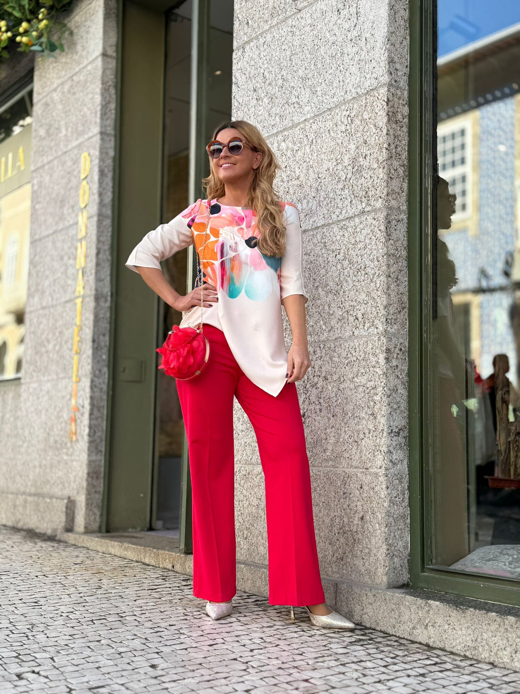BLUSA ESTAMPADA