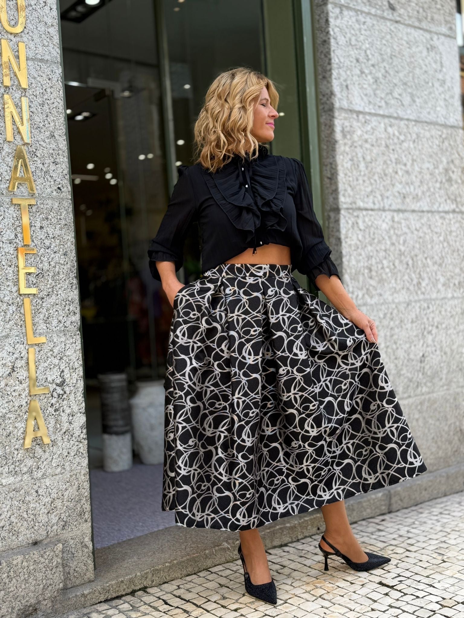 SAIA MIDI BROCADA