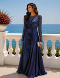 VESTIDO AZUL MARINHO