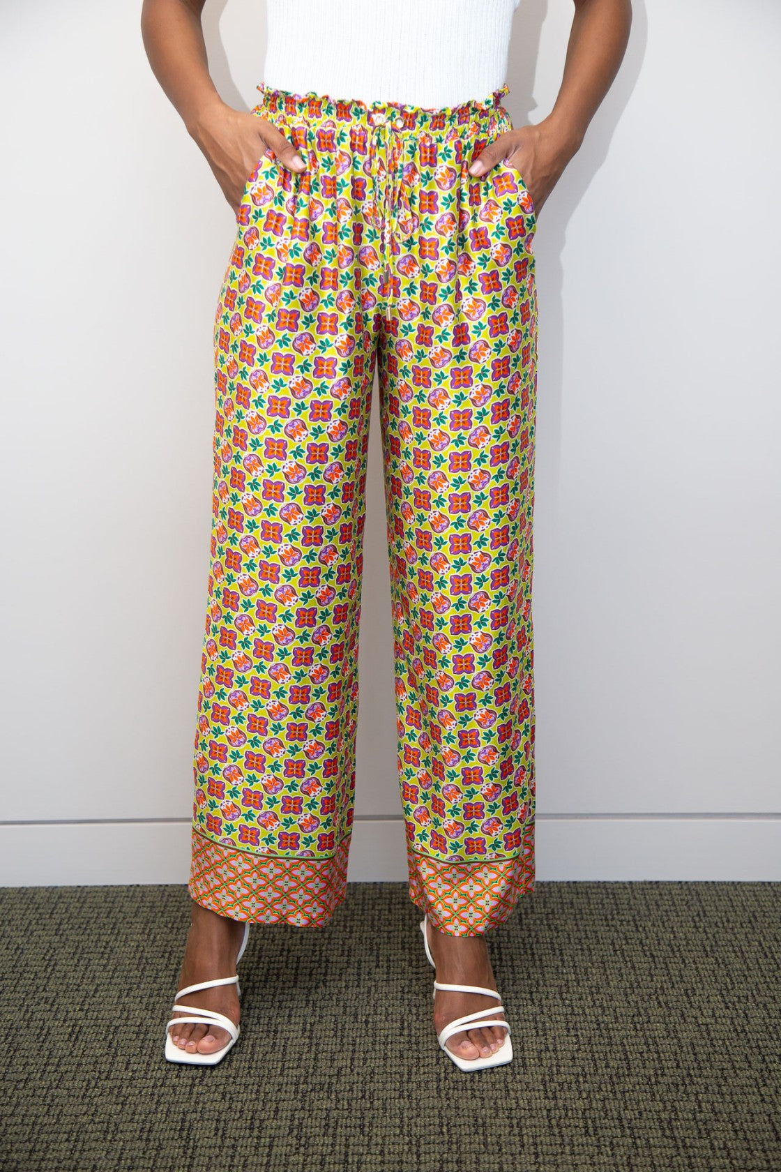 Calça conjunto padrão SILVINA CAMPOS