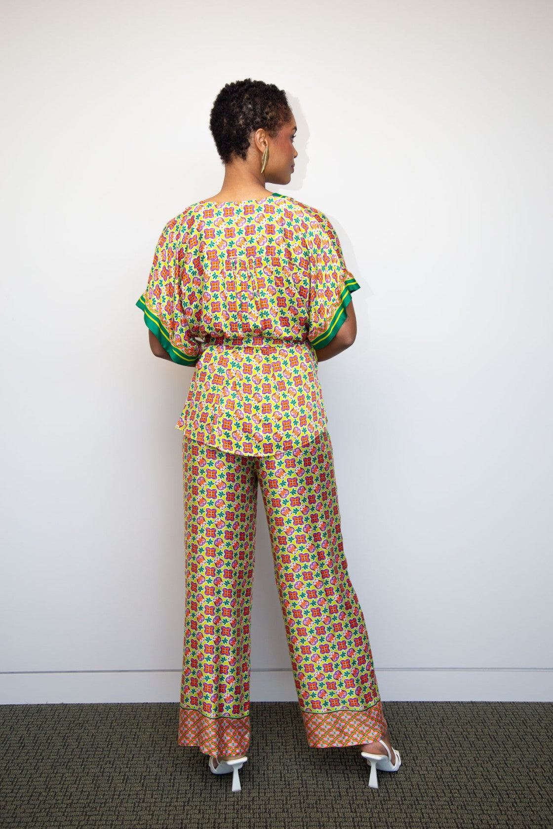 Calça conjunto padrão SILVINA CAMPOS