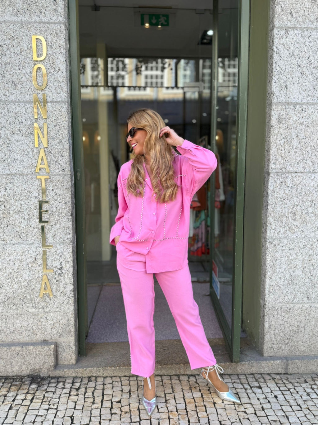 CONJUNTO ROSA FÚXIA