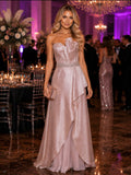 VESTIDO LONGO ROSA GOLD