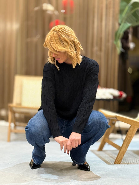 MALHA PRETA COM RENDA