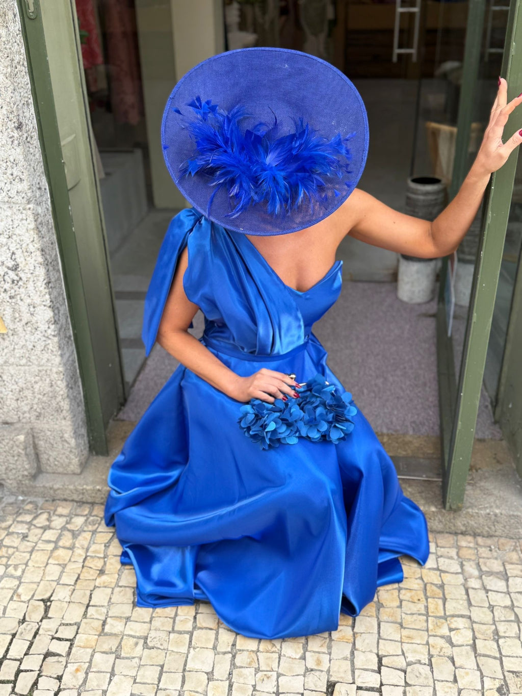 VESTIDO AZUL ELÉTRICO