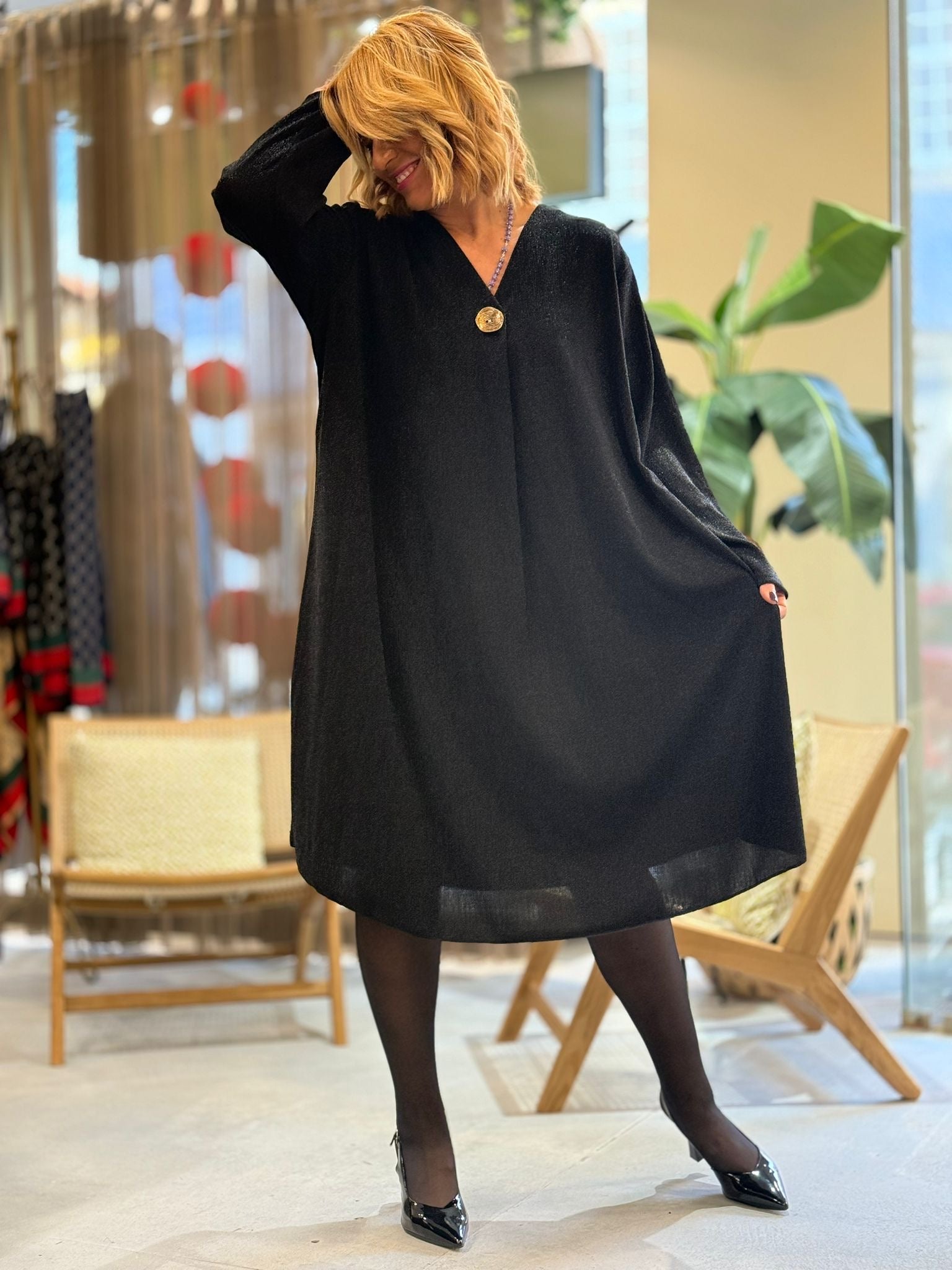 Vestido lurex