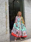 VESTIDO  ESTAMPADO OVERSIZE