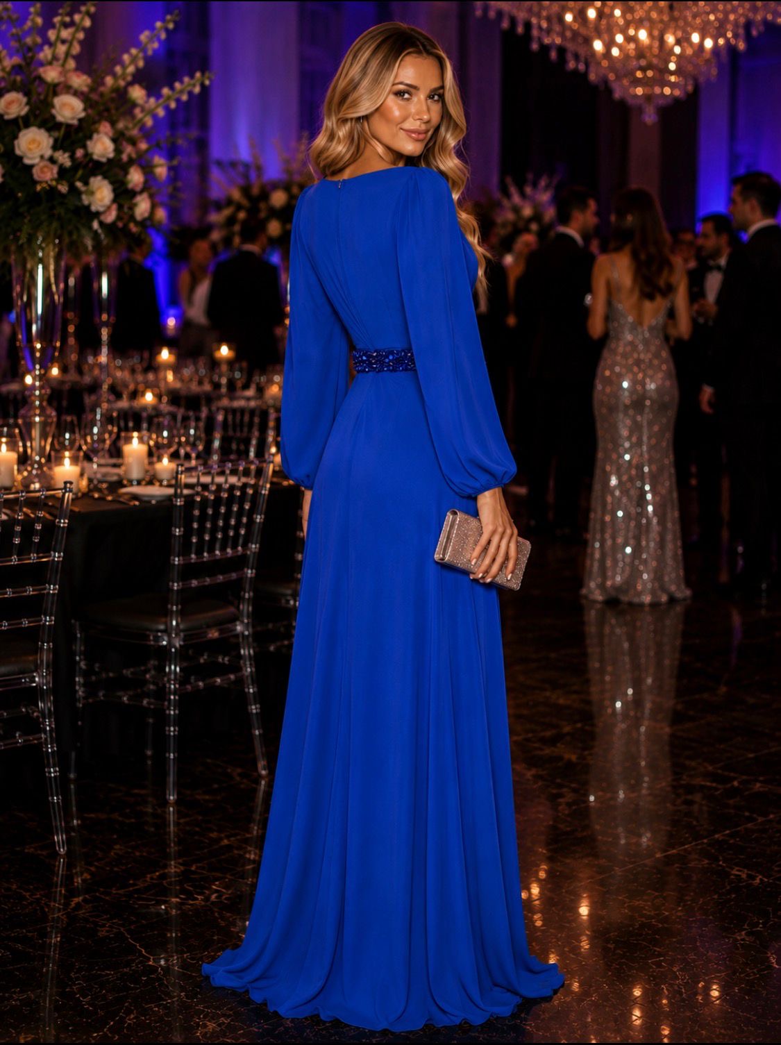 VESTIDO COMPRIDO FLUIDO