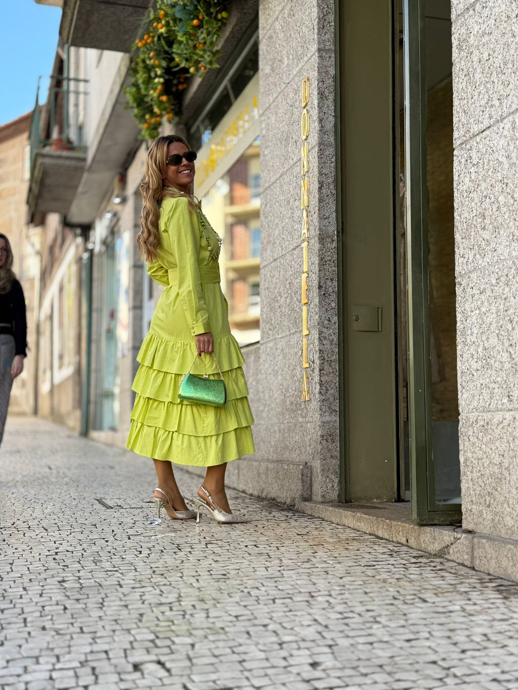 VESTIDO VERDE