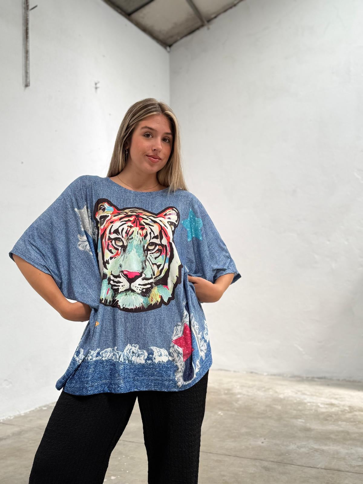 Camisola em malha fria