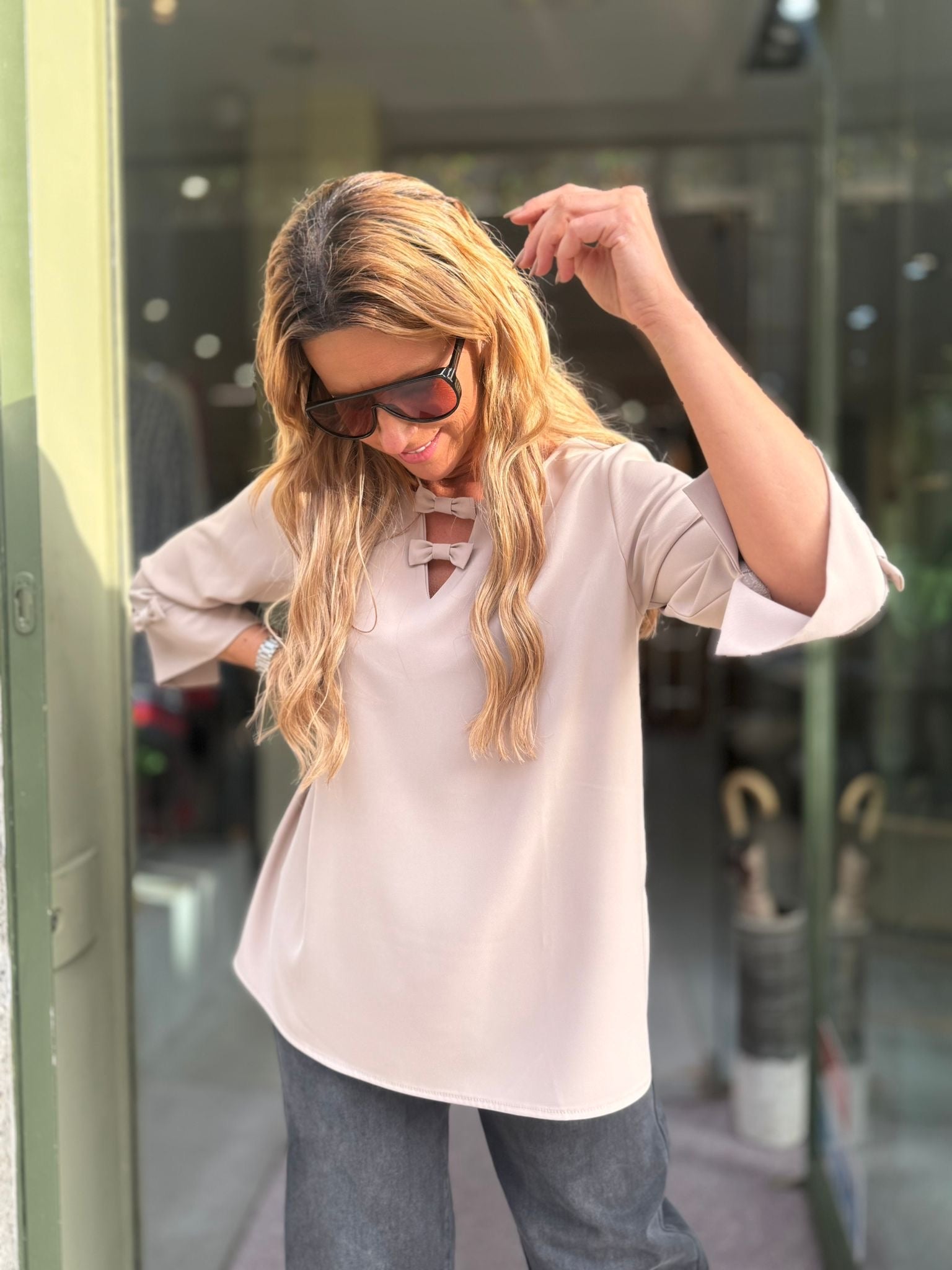 BLUSA LAÇOS
