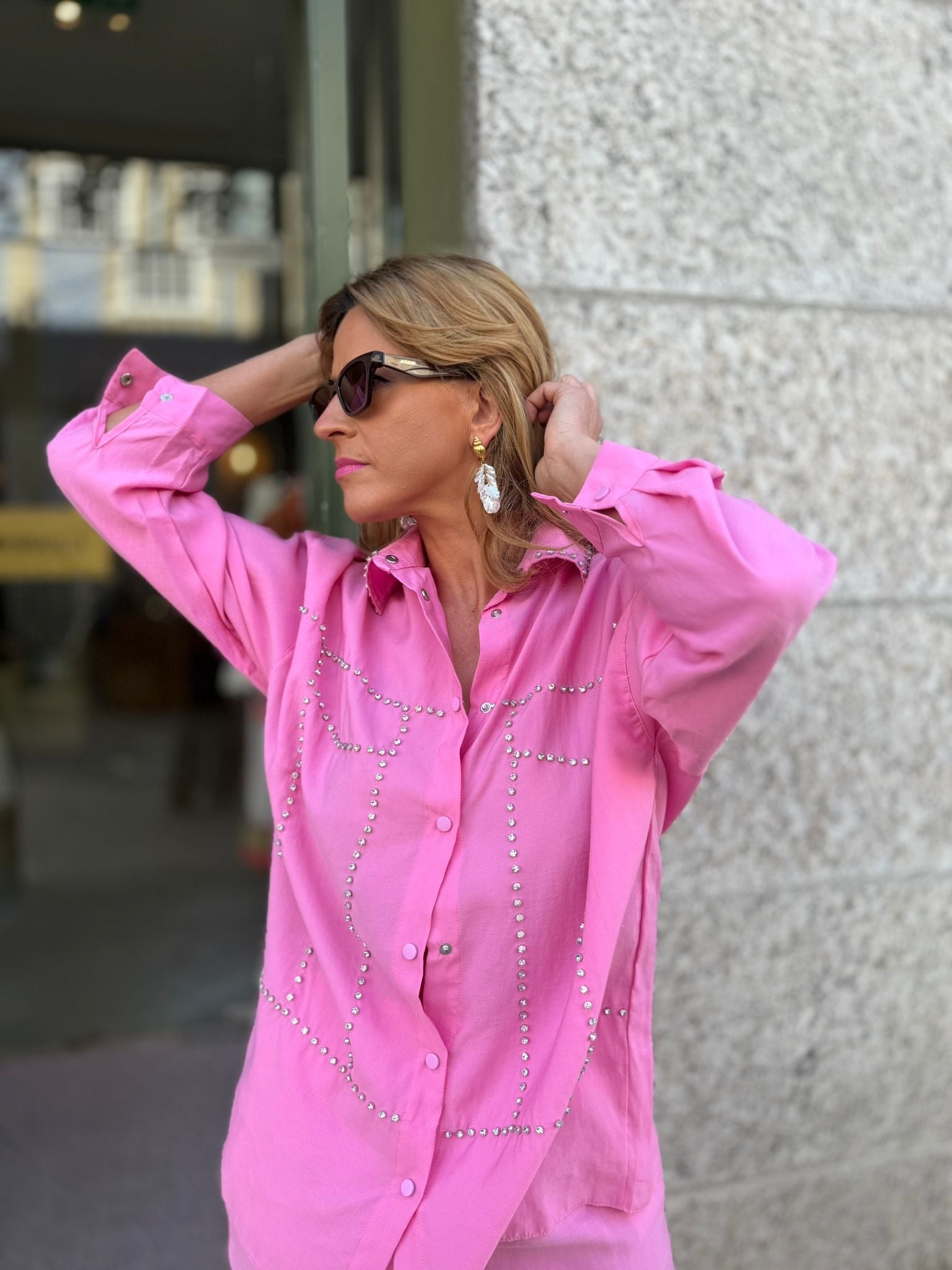 CONJUNTO ROSA FÚXIA