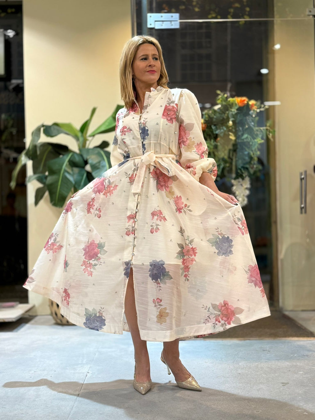 VESTIDO PEÓNIAS