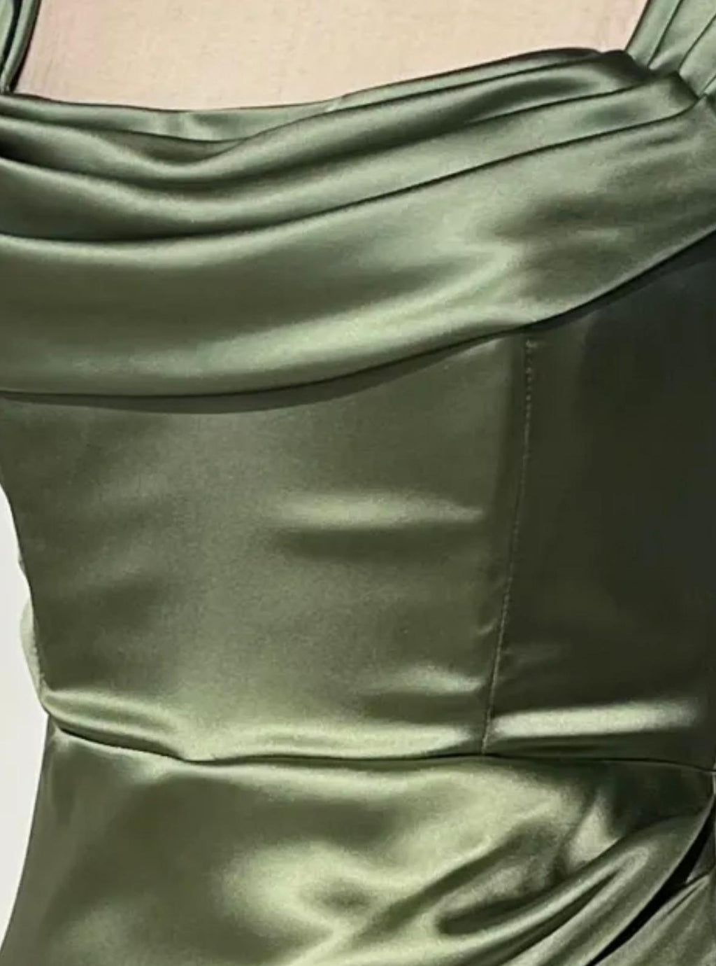 VESTIDO LONGO CETIM