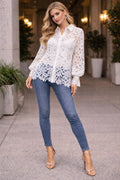 BLUSA EM BORDADO INGLÊS