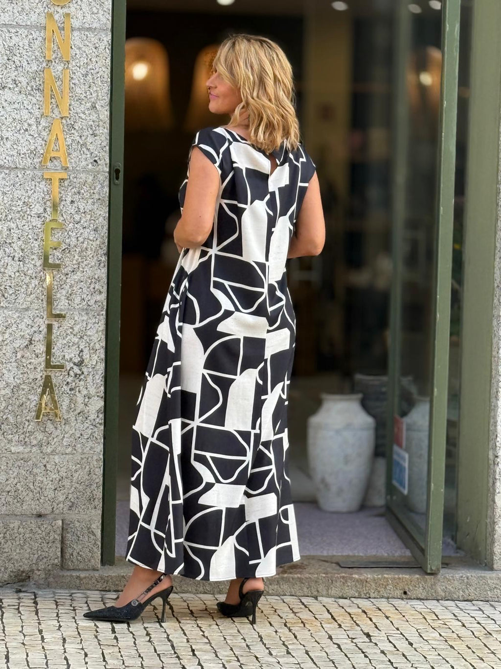 VESTIDO LONGO ESTAMPADO
