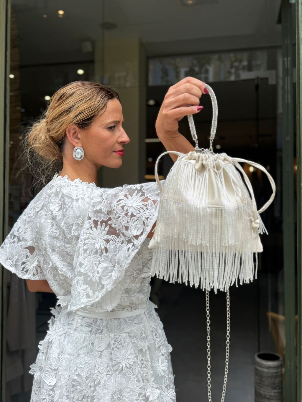 VESTIDO BRANCO RENDADO