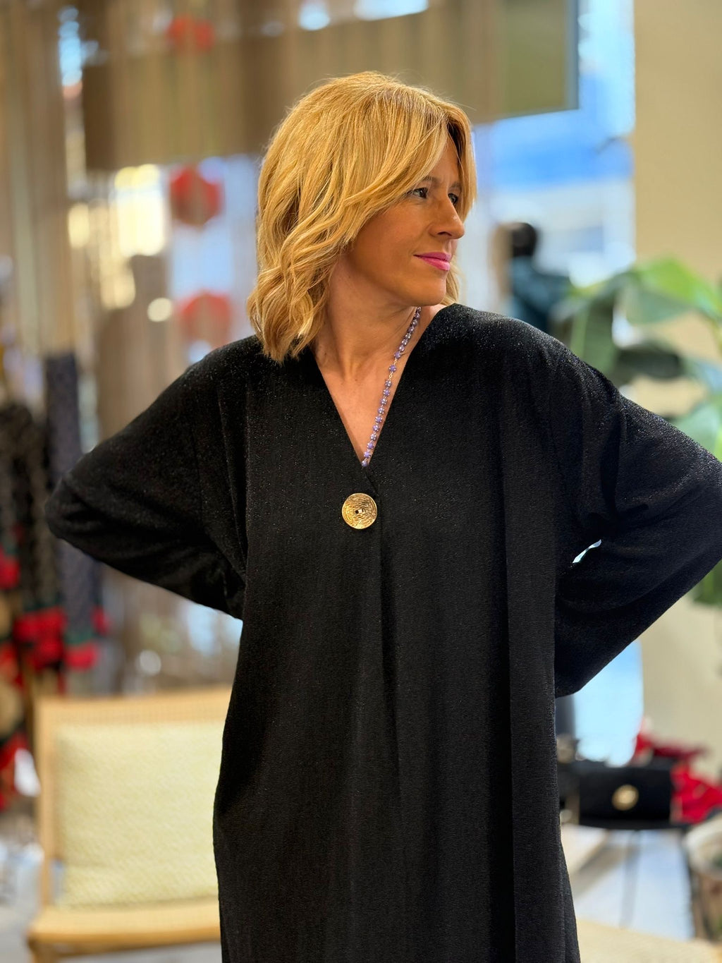 Vestido lurex