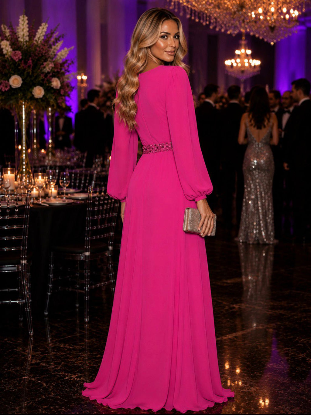 VESTIDO COMPRIDO FLUIDO