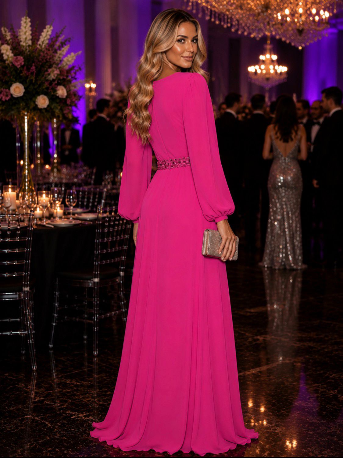 VESTIDO COMPRIDO FLUIDO